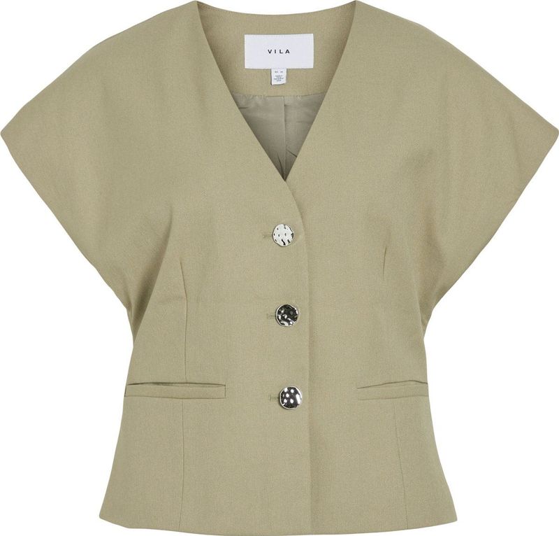 Vila - Blazer Keep - Groen - Dames