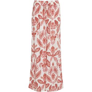 Vila - Vijinke Ada Hw Pants - Damesbroek - Birch - High Waist - 100% Livaeco by Birla Cellulose