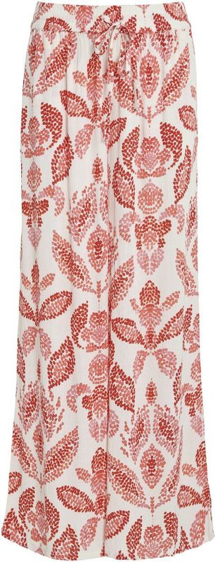 Vila - Vijinke Ada Hw Pants - Damesbroek - Birch - High Waist - 100% Livaeco by Birla Cellulose