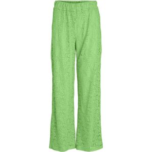 VILA wide leg high waist palazzo broek