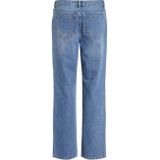 Vila - Jeans Viea Rw Eyelet Detail - Medium Blue Denim - Dames