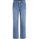 Vila - Jeans Viea Rw Eyelet Detail - Medium Blue Denim - Dames