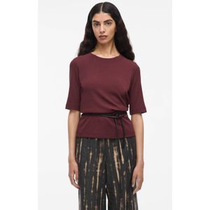 ROUGE EDIT - Top - Donkerrood