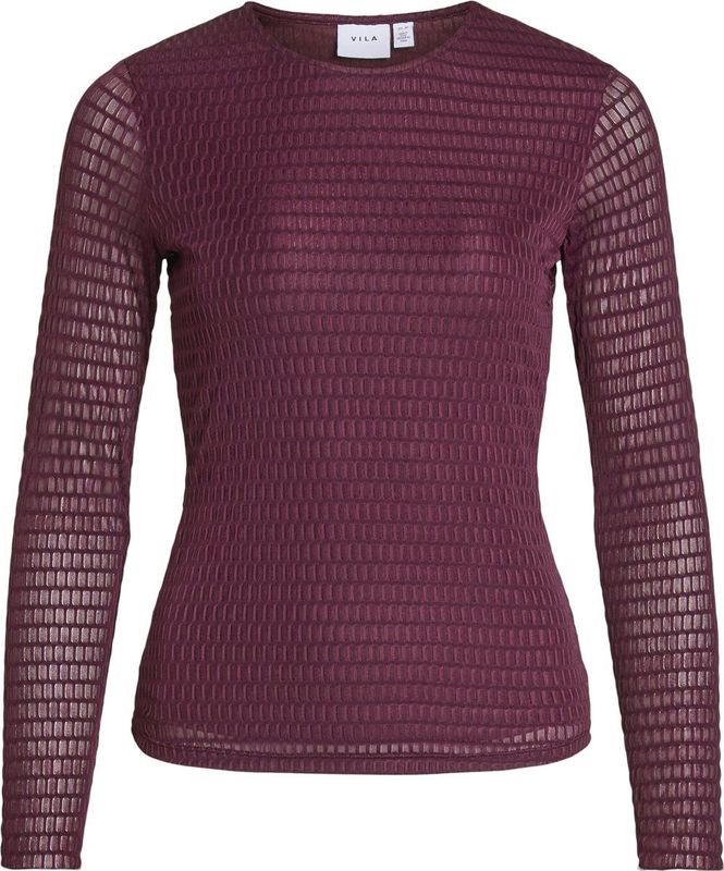 Vila - Vilarine O-neck Top - T-shirt - Fig