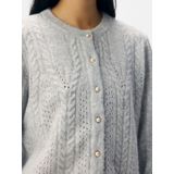 Object - Flora Re - Cardigan - Knoopsluiting - Normale Pasvorm - Lange Mouwen