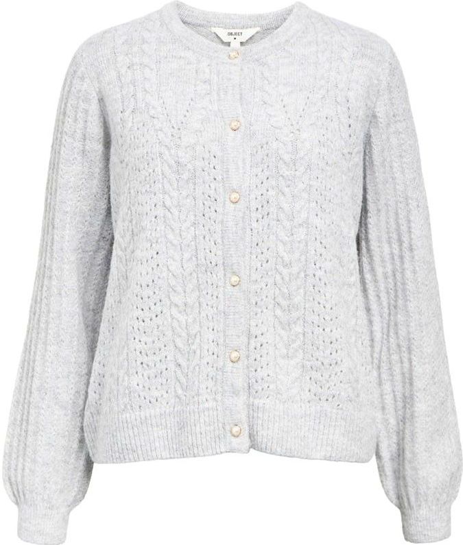 Object - Flora Re - Cardigan - Knoopsluiting - Normale Pasvorm - Lange Mouwen