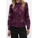 Object - Blouse - Mauve - Objtyla Re Shirt Cc3 23046960 - Dames