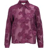 Object - Blouse - Mauve - Objtyla Re Shirt Cc3 23046960 - Dames