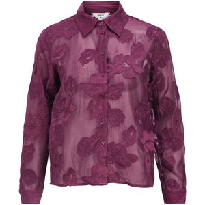 Object - Blouse - Mauve - Objtyla Re Shirt Cc3 23046960 - Dames