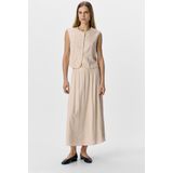 Object - Objaya S/L RE Vest - Gilet - Zand - Ecovero Viscose