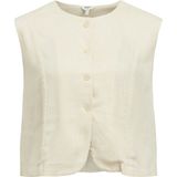 Object - Objaya S/L RE Vest - Gilet - Zand - Ecovero Viscose