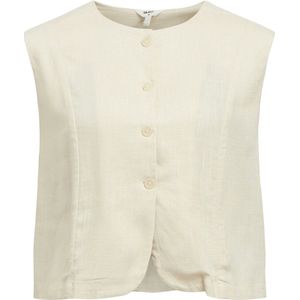 Object - Objaya S/L RE Vest - Gilet - Zand - Ecovero Viscose