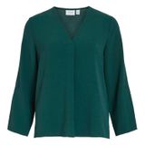 VILA - Blouse 'VIJosa' - Smaragd - Blouseshirt