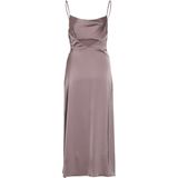 VILA - VIRAVENNA - Avondjurk - Mauve - 7/8 Lengte - Watervalhals