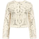 Object - Objlizza Knit - Cardigan - Wit Sand - Dames