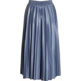 Plooirok - Midi-lengte - Zwart - 96% Gerecycled Polyester, 4% Elastaan