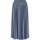 Plooirok - Midi-lengte - Zwart - 96% Gerecycled Polyester, 4% Elastaan