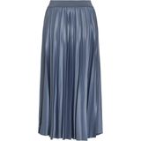 Plooirok - Midi-lengte - Zwart - 96% Gerecycled Polyester, 4% Elastaan