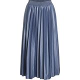 Plooirok - Midi-lengte - Zwart - 96% Gerecycled Polyester, 4% Elastaan