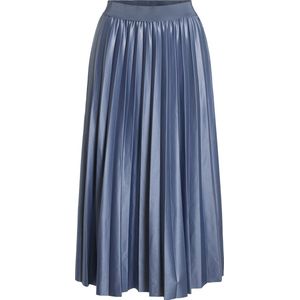 Plooirok - Midi-lengte - Zwart - 96% Gerecycled Polyester, 4% Elastaan