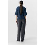 OBJECT - Top - Blauw - Fijn Gebreid