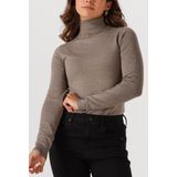 Object Objthess Rollneck Knit Pullover Truien & vesten Dames - Sweater - Hoodie - Vest- Grijs