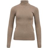 Object Objthess Rollneck Knit Pullover Truien & vesten Dames - Sweater - Hoodie - Vest- Grijs