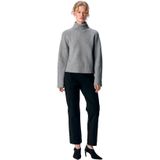 Object - Objviola Ls Lo Rollneck Knit Noos - Trui - Medium Grey Melange