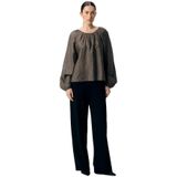 Object - True Blouse - Lange Mouwen - Ronde Hals - Losse Pasvorm