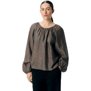Object - True Blouse - Blouse - Lange Mouwen - Ronde Hals - Losse Pasvorm