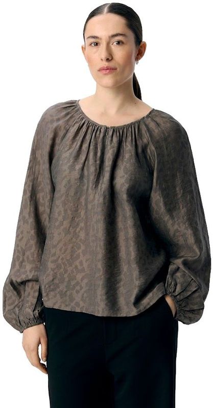 Object - True Blouse - Lange Mouwen - Ronde Hals - Losse Pasvorm