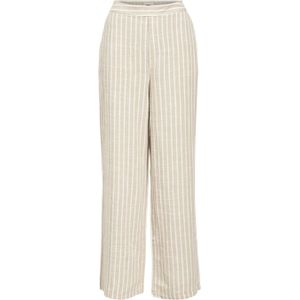 OBJECT - Straight Regular Waist Broek - Ecru