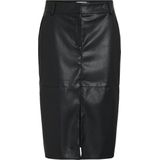 VILA - VIDAGMAR HW MIDI - Kokerrok - Dames - Coated - Midi-lengte