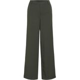 Vila - Varone Wide Leg - Hoge Taille Broek - Wijde Pijpen