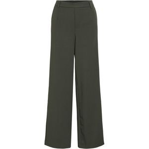 Vila - Varone Wide Leg - Hoge Taille Broek - Wijde Pijpen
