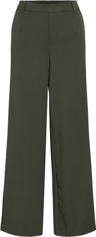 Vila - Varone Wide Leg - Hoge Taille Broek - Wijde Pijpen