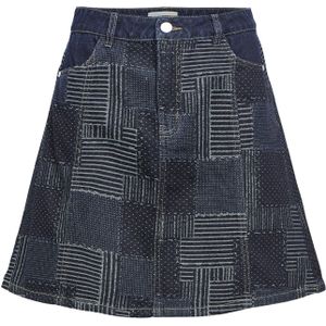 OBJECT - OBJWara - A-lijn Rok - Donkerblauw