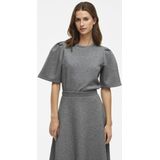 Vila - Vireflect O-neck - T-shirt - Medium Grey Melange