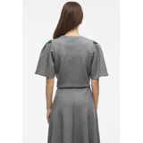 Vila - Vireflect O-neck - T-shirt - Medium Grey Melange