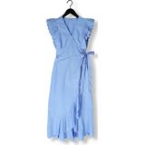 Object - Papaya Wrap Dress - Jurk - Lichtblauw - Vrouw