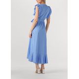 Object - Papaya Wrap Dress - Jurk - Lichtblauw - Vrouw