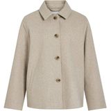 Vila - Viclaudia Jacket - Jas - Natural Melange - Dames