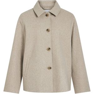 Vila - Viclaudia Jacket - Jas - Natural Melange - Dames