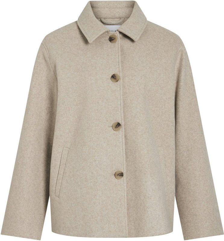 Vila - Viclaudia Jacket - Jas - Natural Melange - Dames