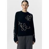 Laney - Rubin - Gebreide Trui - Ronde Hals - Lange Mouwen - Regular Fit