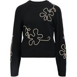 Laney - Rubin - Gebreide Trui - Ronde Hals - Lange Mouwen - Regular Fit