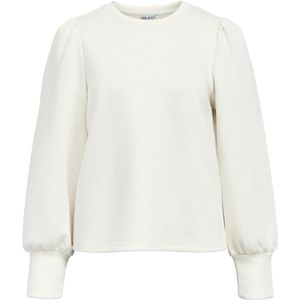 Object - Objandrea Re O-neck Top Noos - Witte Trui - Dames