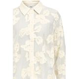 Object - Blouse - White Sand - Dames - Lange Mouwen