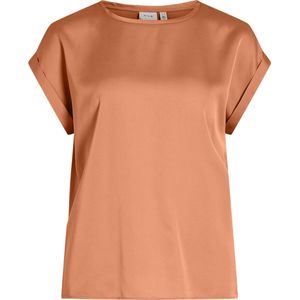 Vila - T-shirt - Cadmium Orange - 100% Gerecycled Polyester