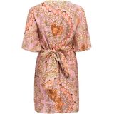 OBJECT - OBJHOLLY 2/4 RE SHORT WRAP DRESS 138 - Jurk - Lichtroze
